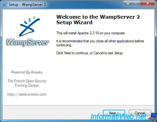 wamp server 2.2
